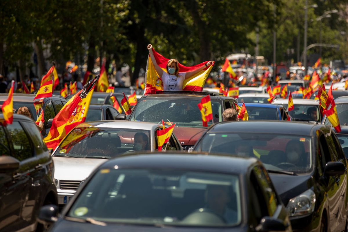 FOTO Protest spectaculos în Spania, împotriva restricțiilor impuse de guvern! Reacția lui Pepe Reina
