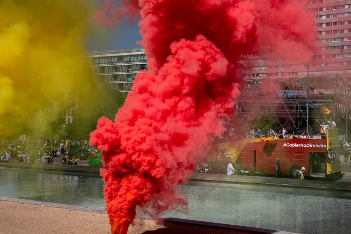 FOTO Protest spectaculos în Spania, împotriva restricțiilor impuse de guvern! Reacția lui Pepe Reina