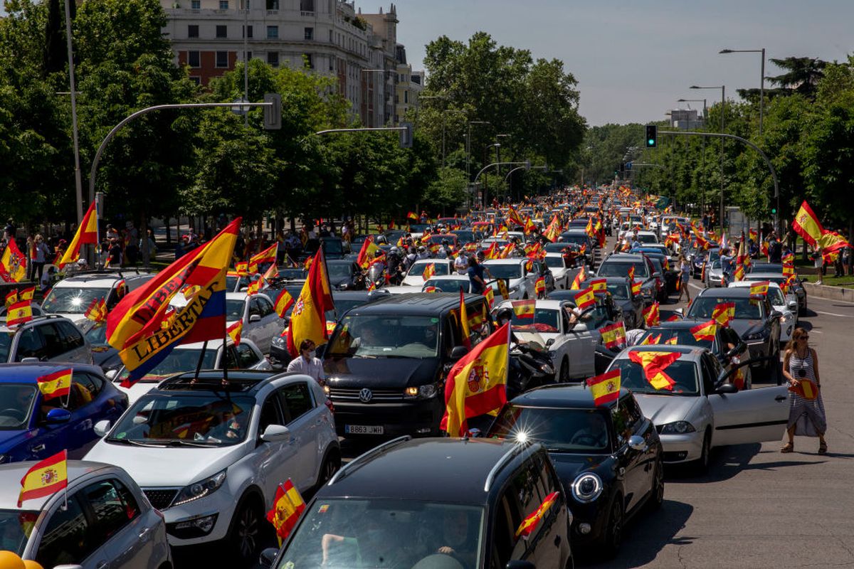 FOTO Protest spectaculos în Spania, împotriva restricțiilor impuse de guvern! Reacția lui Pepe Reina