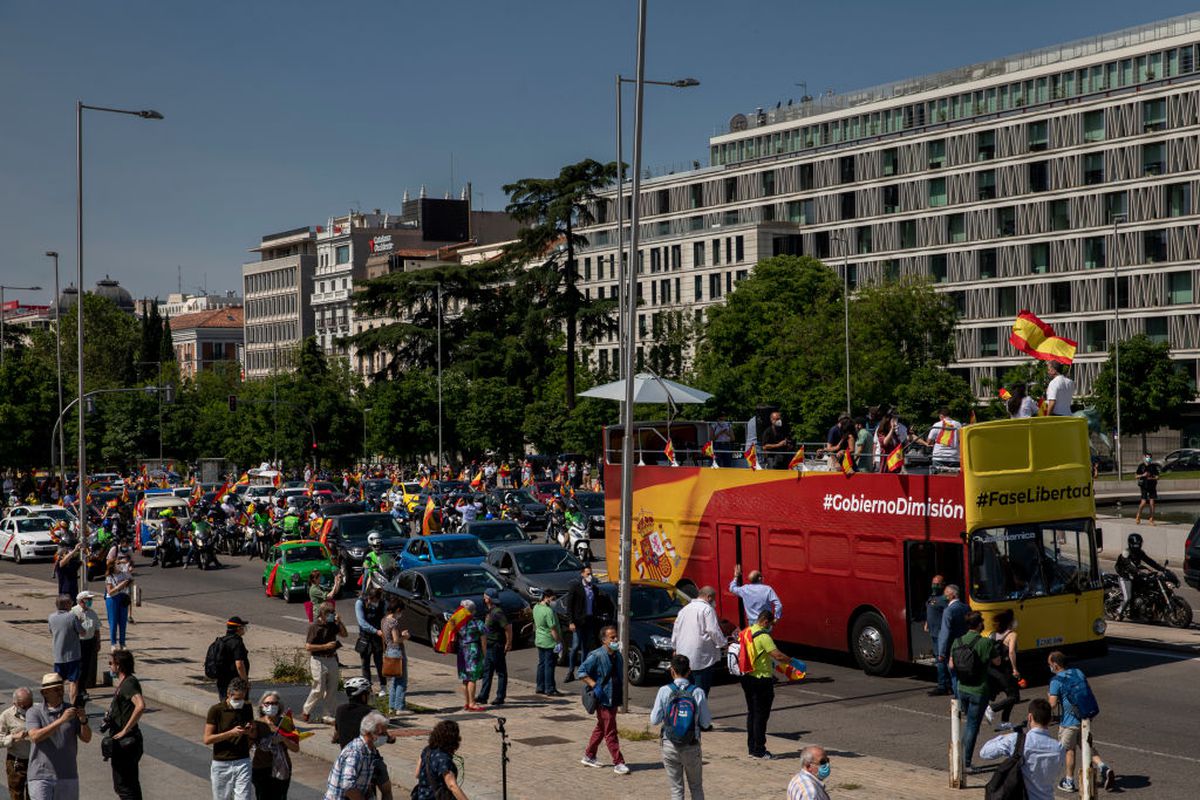 FOTO Protest spectaculos în Spania, împotriva restricțiilor impuse de guvern! Reacția lui Pepe Reina