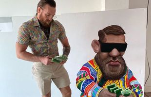 Conor McGregor, cel mai mare dușman al modestiei :D Starul UFC, surprins în timp ce își numără teancul de bani: „Îmi place viața mea”