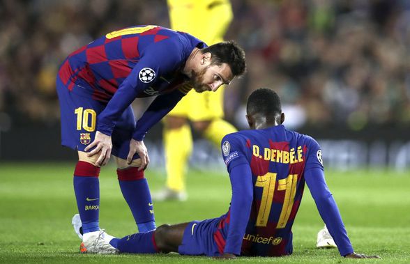 Barcelona îl vinde pe Ousmane Dembele la preț de pandemie! Pierdere de 81 de milioane la transfer