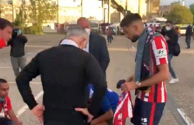 Yannick Carrasco, gest superb pentru un fan! Ce a făcut starul lui Atletico pentru un suporter rănit