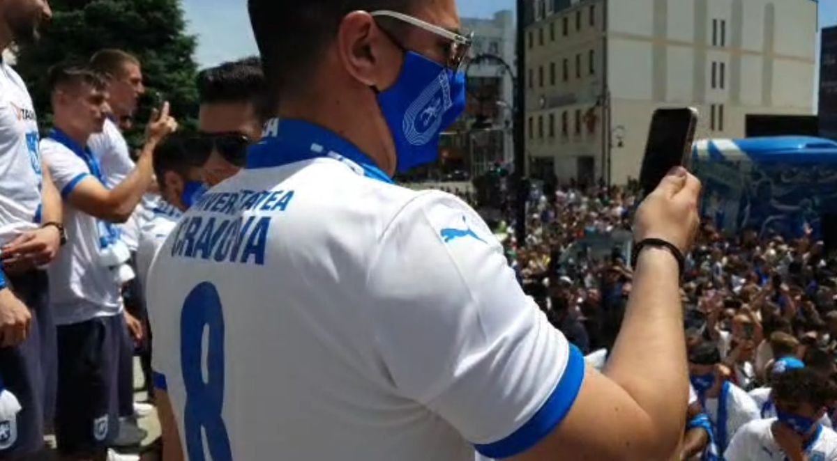 Fani CSU Craiova - sărbătoare Cupa - 23.05.2021