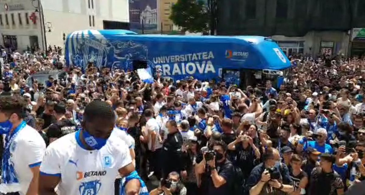 Fani CSU Craiova - sărbătoare Cupa - 23.05.2021