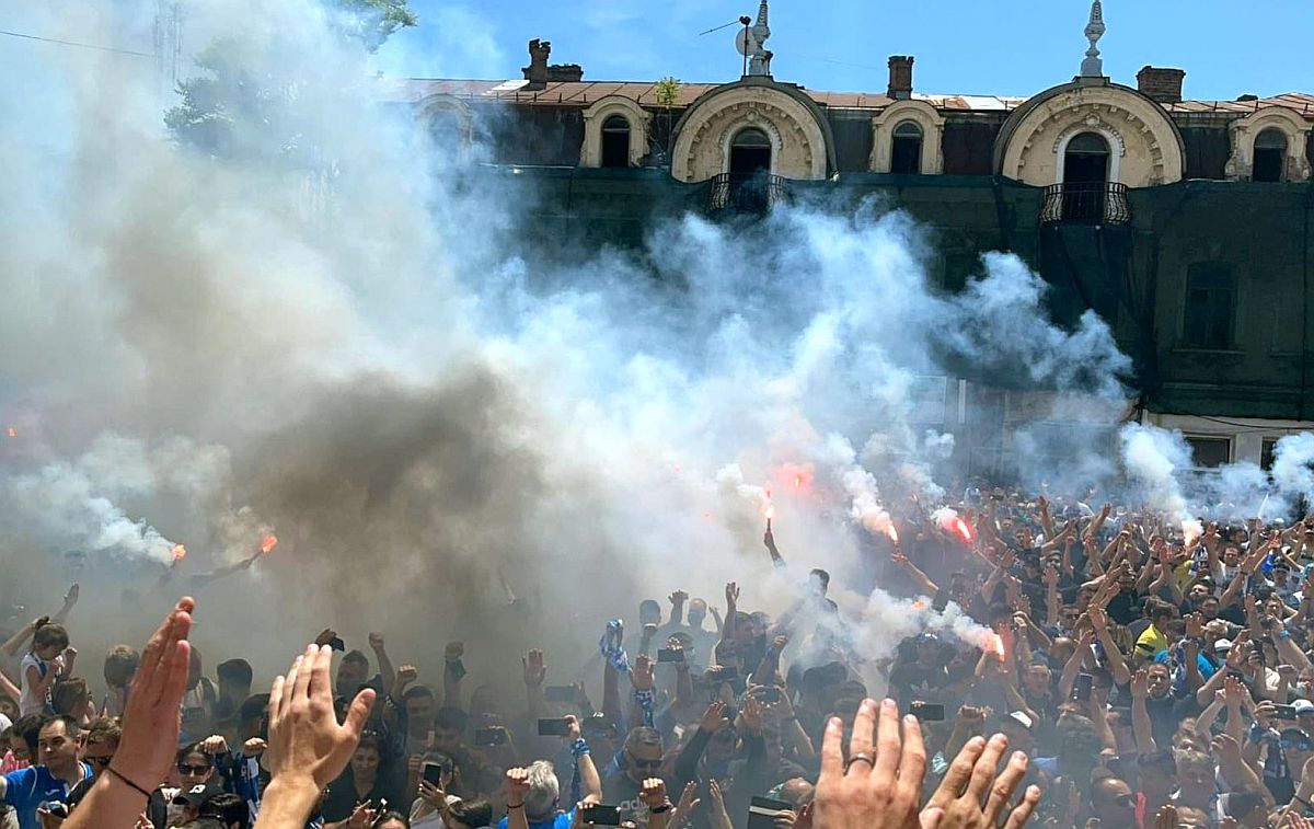 Fani CSU Craiova - sărbătoare Cupa - 23.05.2021