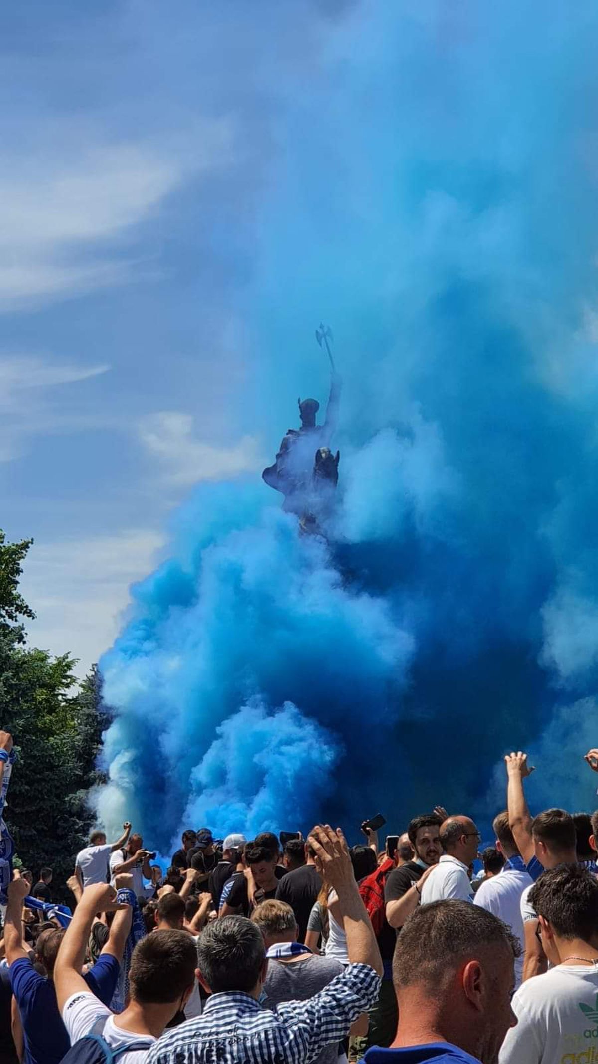 Fani CSU Craiova - sărbătoare Cupa - 23.05.2021