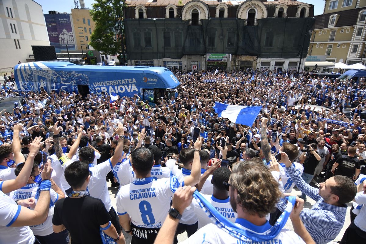 Fani CSU Craiova - sărbătoare Cupa - 23.05.2021