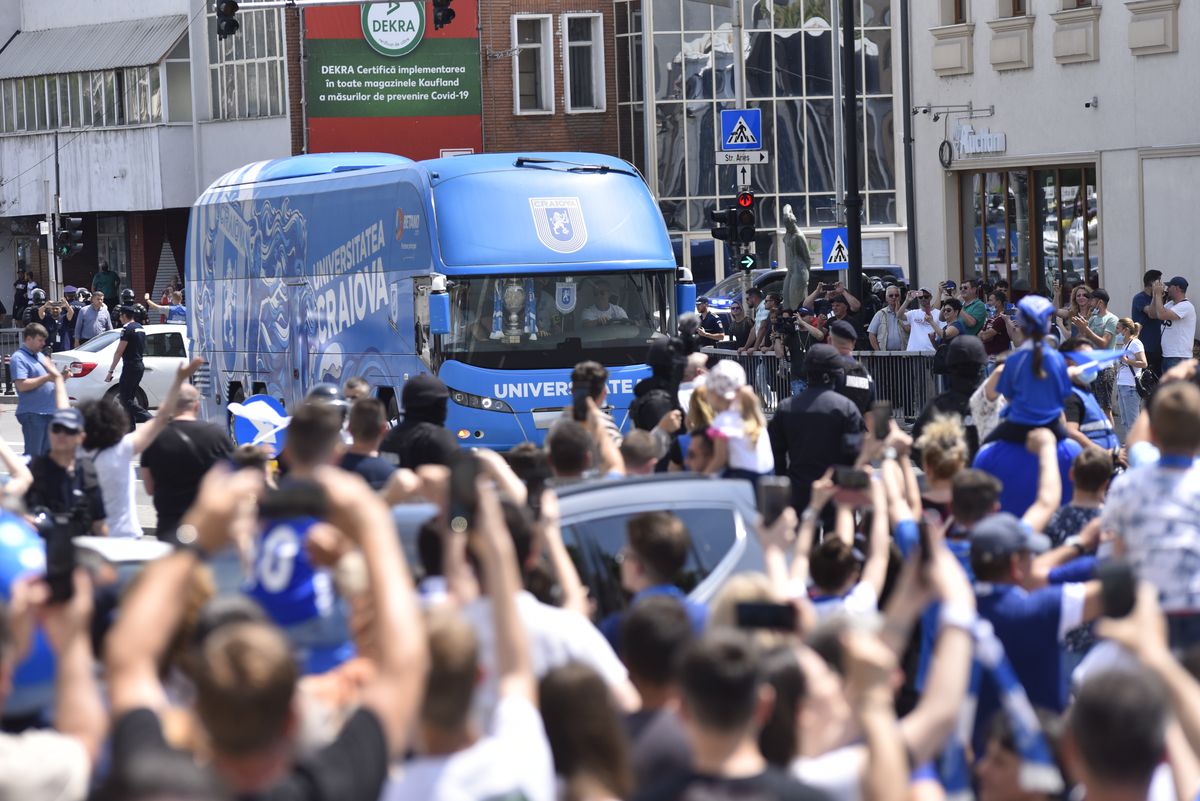 Fani CSU Craiova - sărbătoare Cupa - 23.05.2021