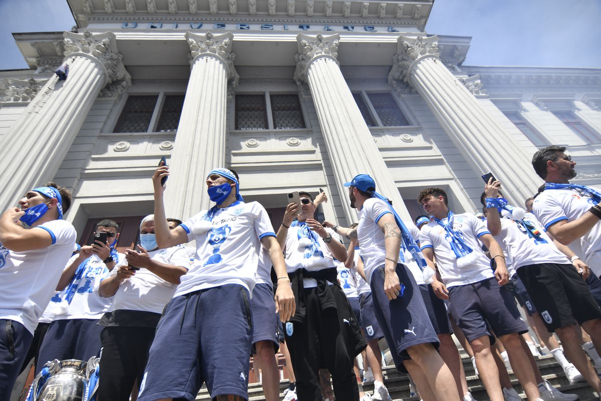 Fani CSU Craiova - sărbătoare Cupa - 23.05.2021