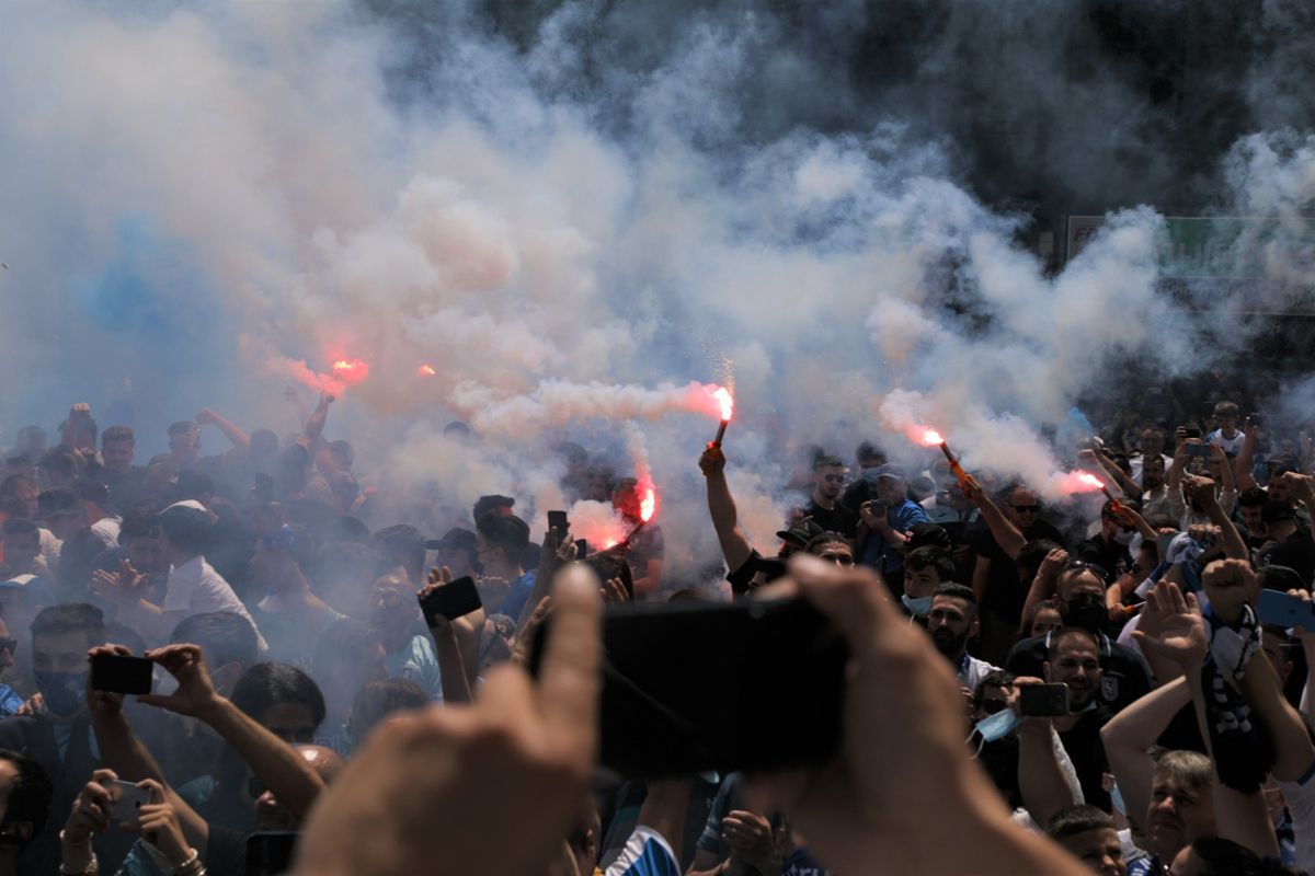 Fani CSU Craiova - sărbătoare Cupa - 23.05.2021