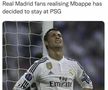 Avalanșă de „meme”-uri după ce Mbappe a lasat-o cu ochii-n soare pe Real Madrid pentru sutele de milioane de la PSG