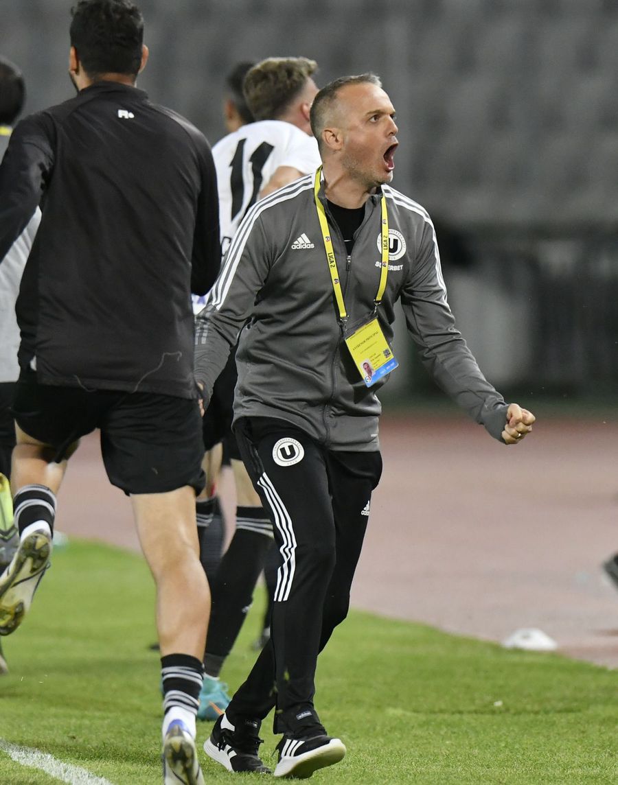 Erik Lincar este în mod evident artizanul victoriei lui U Cluj în fața unui Dinamo care parcă se zbate să ajungă mai repede în Liga 2 (foto: Cristi Preda) N-ar putea să joace toate-n B?