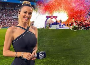 Diletta Leotta a atras toate privirile la sărbătoarea lui AC Milan: a ales cel mai mulat outfit și a filmat bucuria rossonerilor
