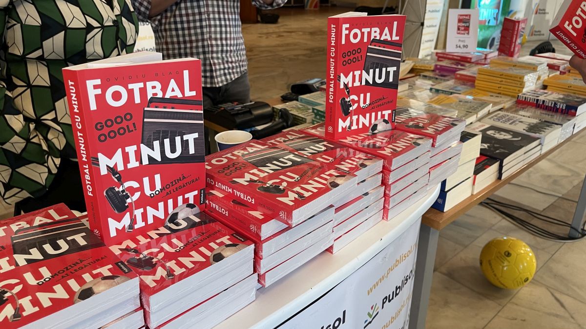 O oră în Olimp » Cartea „Fotbal minut cu minut” a fost lansată. De miercuri, 25 mai, la chioșcuri cu Gazeta Sporturilor!