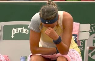 Moment straniu la Roland Garros » Cum a fost surprinsă Azarenka după ce Ana Bogdan i-a luat primul set
