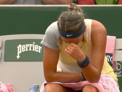 Moment straniu la Roland Garros » Cum a fost surprinsă Azarenka după ce Ana Bogdan i-a luat primul set