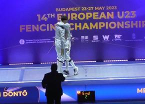 Radu Nițu e campion european U23 la sabie! » Finală 100% românească la Budapesta