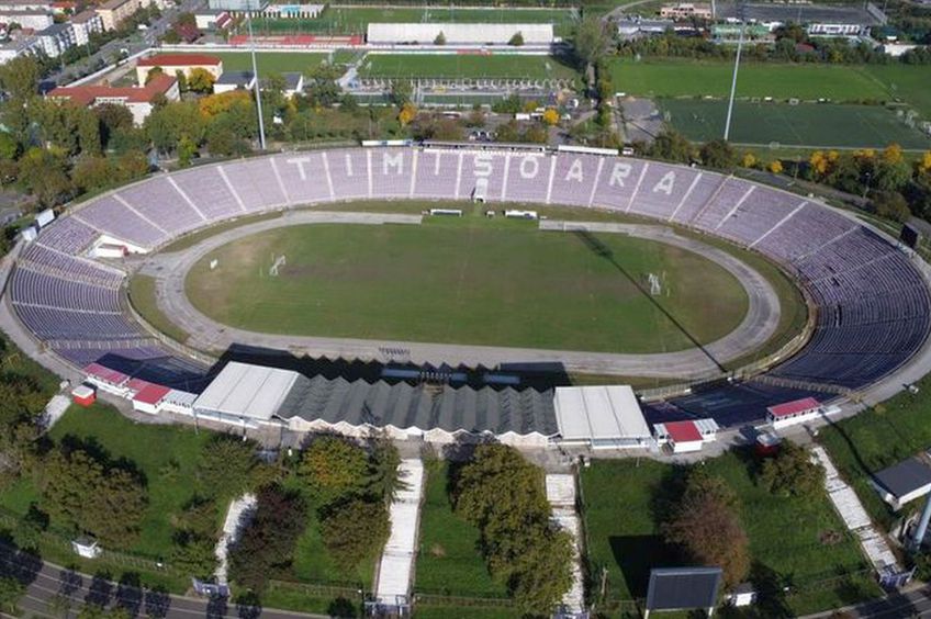 Stadionul „Dan Păltinișanu” din Timișoara