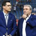Răzvan Burleanu, președintele FRF, și Mihai Stoichiță, directorul tehnic al FRF