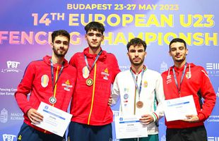 Radu Nițu e campion european U23 la sabie! » Finală 100% românească la Budapesta