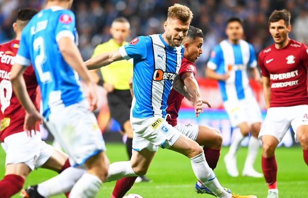 Moldoveanul Alex Crețu și „spiritul Craiovei” » A dat golul decisiv cu Rapid, deși juca într-un picior