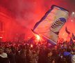 Sărbătoarea fanilor celor de la Atalanta, după triumful din Europa League / 23.05.2024
