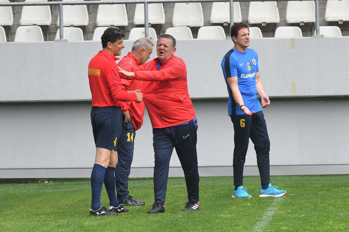 Trei apariții RARE în spațiul public, la antrenamentul de azi al „Generației de Aur” » Au făcut istorie pentru Steaua și Dinamo în anii '90