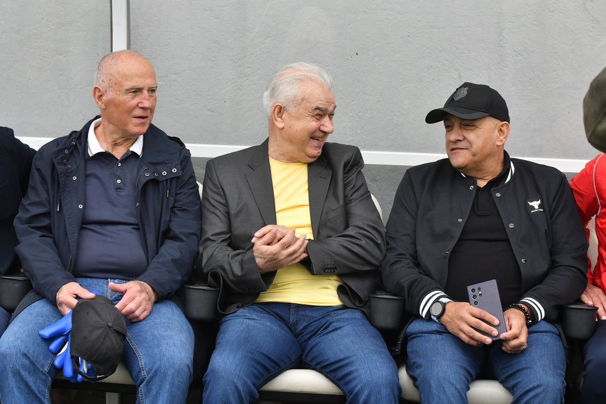 Filipescu, Țiți Dumitriu și Selymes, la antrenamentul Generației de Aur, 23 mai 2024