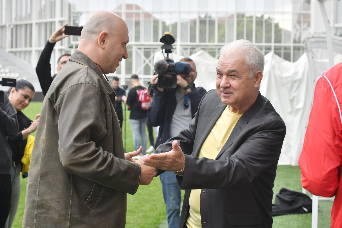 Trei apariții RARE în spațiul public, la antrenamentul de azi al „Generației de Aur” » Au făcut istorie pentru Steaua și Dinamo în anii '90
