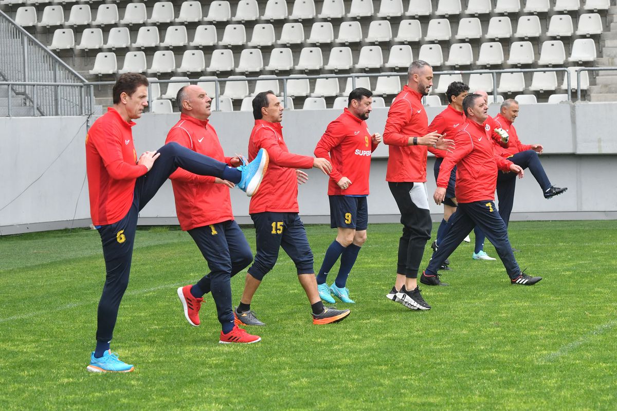 Trei apariții RARE în spațiul public, la antrenamentul de azi al „Generației de Aur” » Au făcut istorie pentru Steaua și Dinamo în anii '90