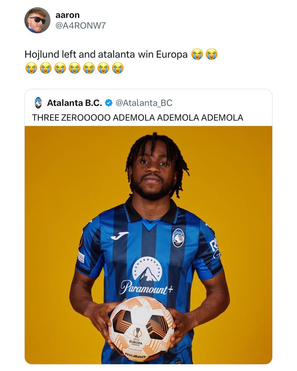Cele mai tari meme-uri de după Atalanta - Bayer Leverkusen » Nemții n-au scăpat de ironii