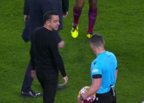 UEFA a luat decizia în cazul lui Xavi » Ce pedeapsă a primit după scandalul făcut în fața lui Istvan Kovacs