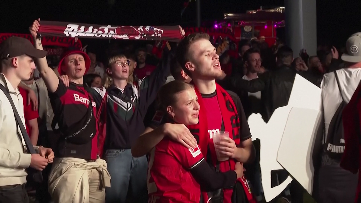 Bergamo versus Leverkusen » Imagini cu trăirile suporterilor din cele două orașe, în timpul finalei Europa League