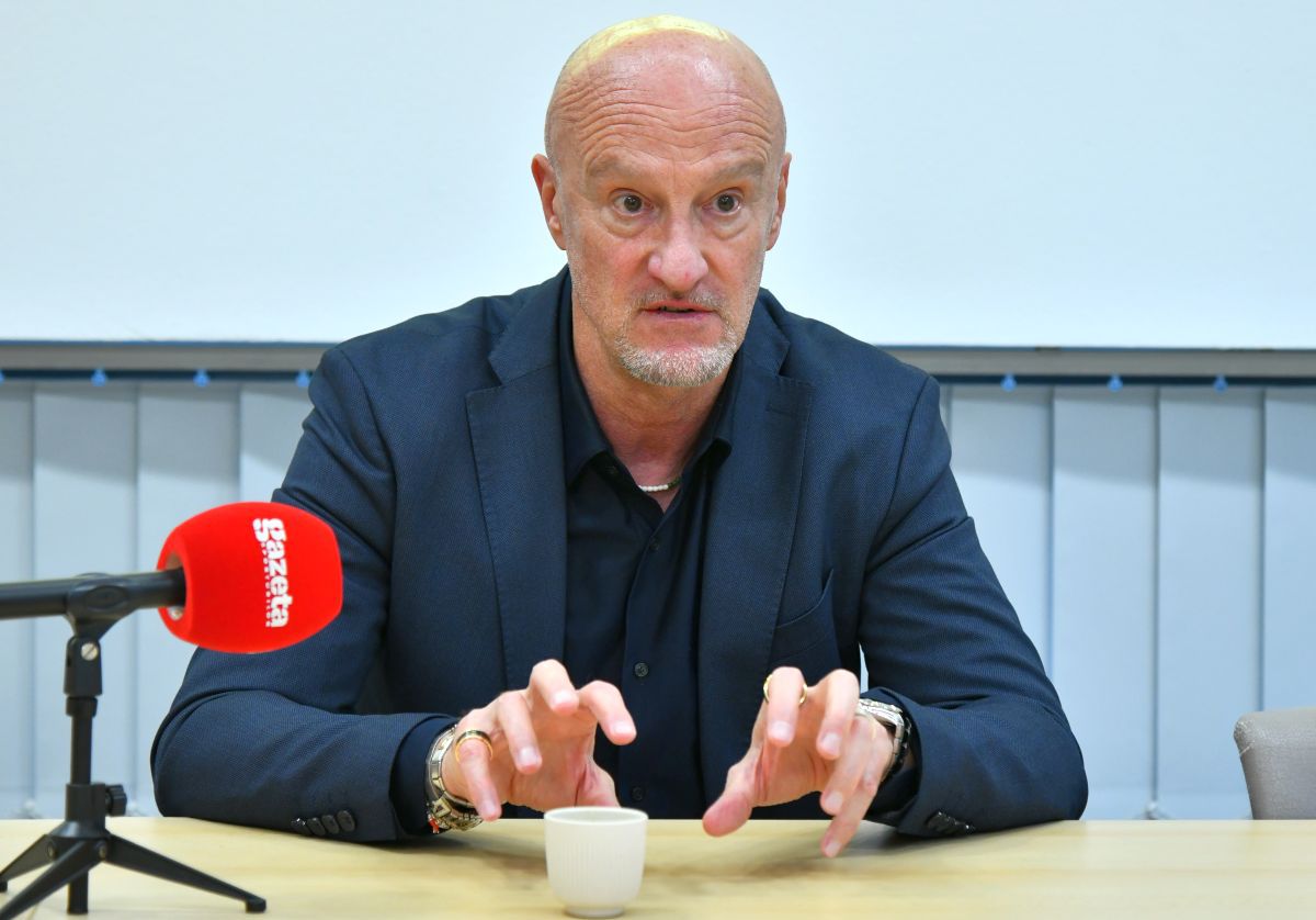 Marco Rossi, selecționerul Ungariei, la povești cu reporterii GSP » Imagini cu strategul italian al maghiarilor