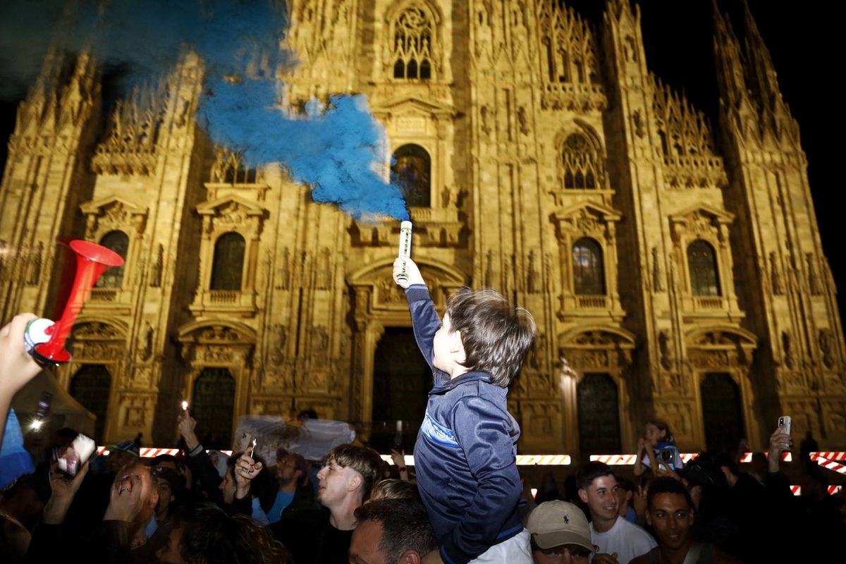 Napoli sărbătorește titlul în Serie A / foto: Imago