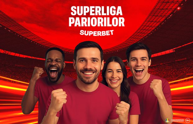 SuperLiga Pariorilor, cel mai mare concurs al pariorilor din România, live pe Youtube Superbet duminică, de la ora 16:00!