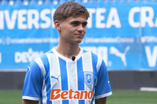 „Pedri” din Bănie, primul interviu ca jucător al Universității Craiova: „Am ales cu inima”