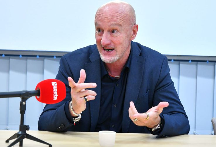 Marco Rossi, în interviul acordat Gazetei la Budapesta / FOTO: Cristi Preda (GSP)