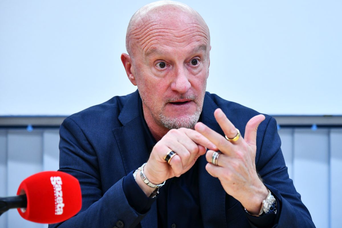 Marco Rossi, selecționerul Ungariei, la povești cu reporterii GSP » Imagini cu strategul italian al maghiarilor