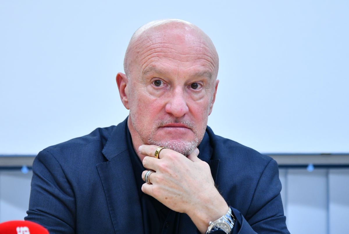 Marco Rossi, selecționerul Ungariei, la povești cu reporterii GSP » Imagini cu strategul italian al maghiarilor