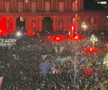 Imagini senzaționale de la Napoli » NEBUNIE în oraș în ziua în care clubul a luat al patrulea titlu din istorie