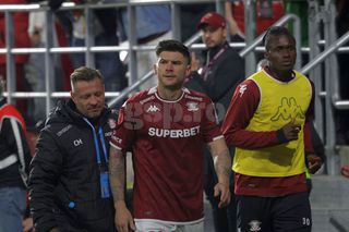 Antrenorul Rapidului a dezvăluit ce le-a spus jucătorilor după umilința cu CFR Cluj: „Ăsta a fost mesajul”
