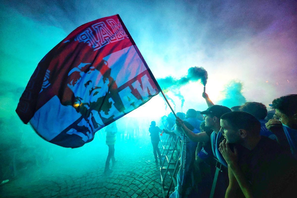 Napoli sărbătorește titlul în Serie A / foto: Imago