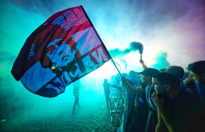 Imagini senzaționale de la Napoli » NEBUNIE în oraș în ziua în care clubul a luat al patrulea titlu din istorie