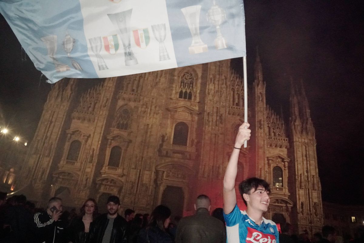 Napoli sărbătorește titlul în Serie A / foto: Imago