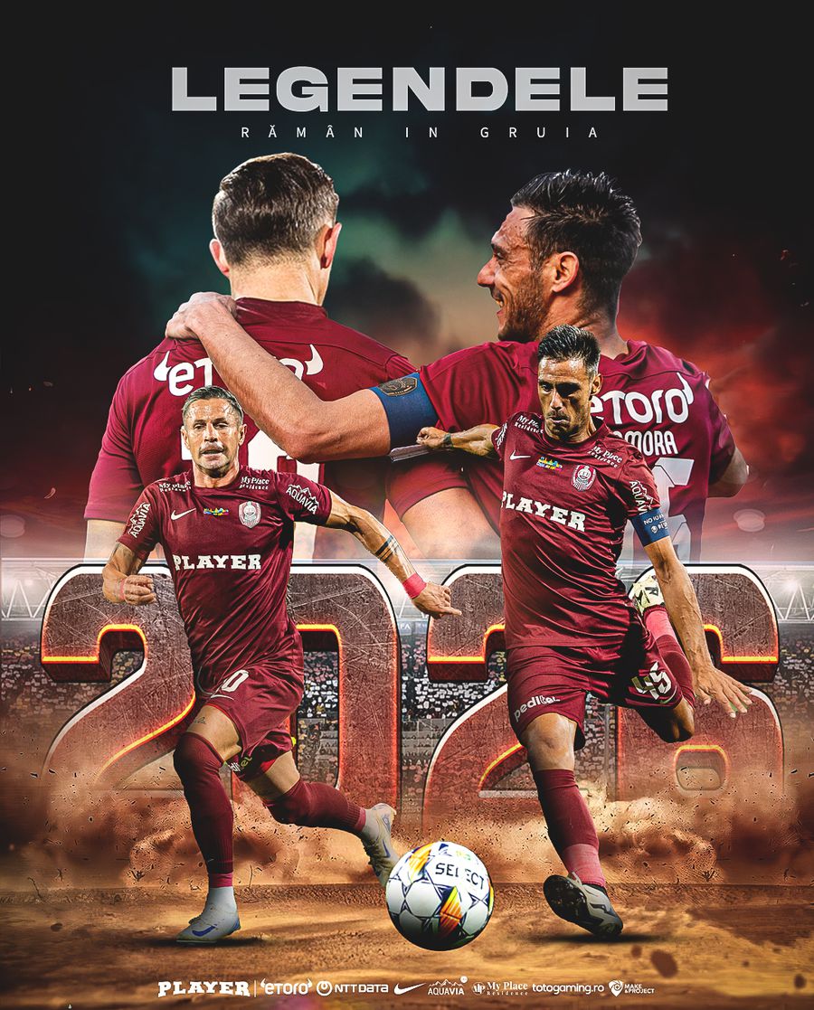 Răsturnare surprinzătoare în mercato din Superliga! GSP, confirmat: Ciprian Deac și Mario Camora au semnat noi contracte cu CFR Cluj