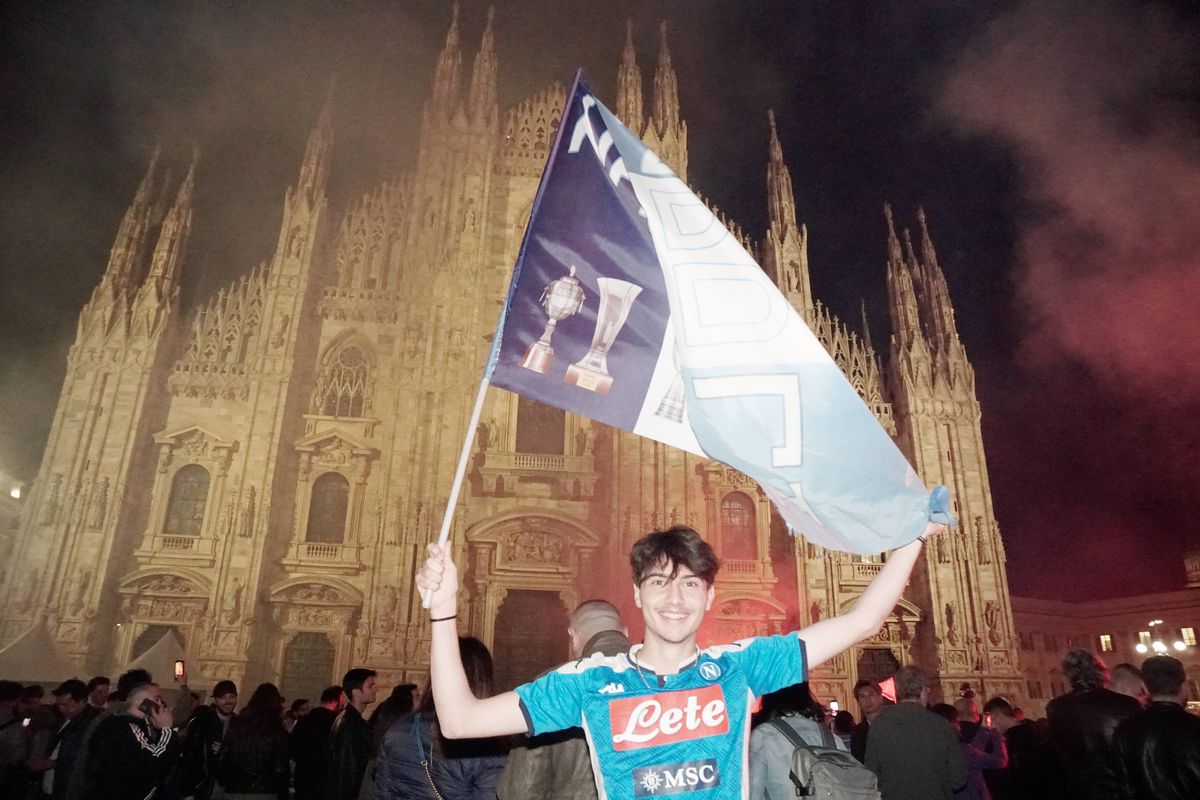 Napoli sărbătorește titlul în Serie A / foto: Imago