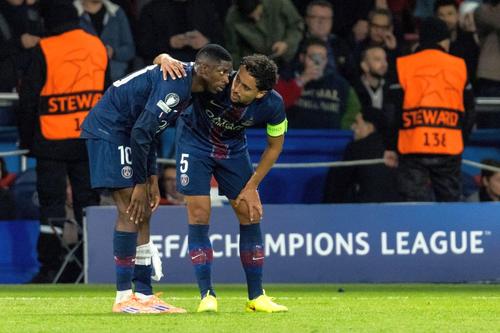 Hakimi și Dembele s-au accidentat în PSG - Bayern Munchen. FOTO: Imago Images