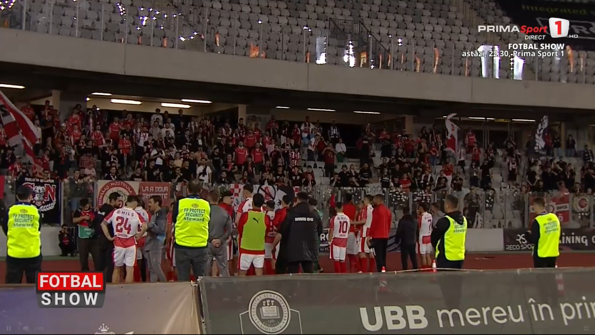 Ce s-a întâmplat după U Cluj - Dinamo » Imagini spectaculoase în Ardeal
